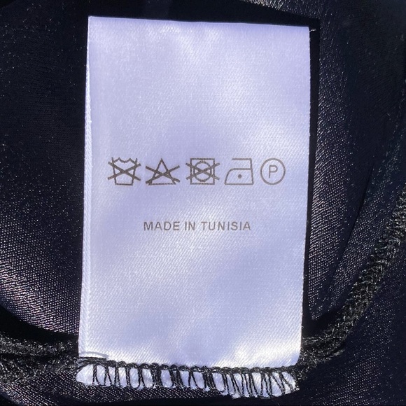 NWT Sandro Paris Lace Detail Blouse in Black - Picture 15 of 15